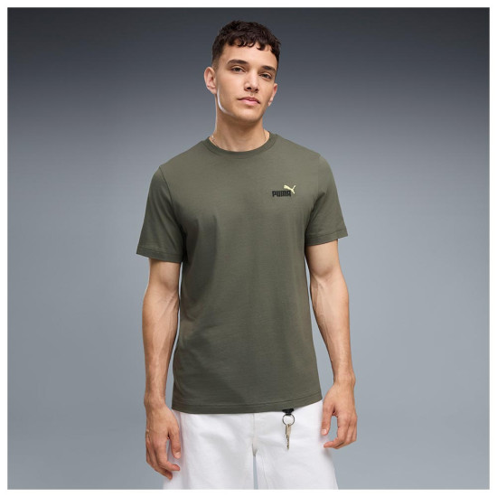 Puma Ανδρική κοντομάνικη μπλούζα Essentials 2 Color Small No.1 Logo T-Shirt